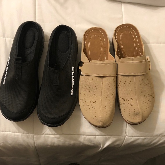 Stylish Black and Tan Women's Shoes - Picture 1 of 4